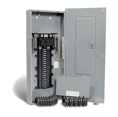 electrical panel box home depot|residential electrical panel boxes.